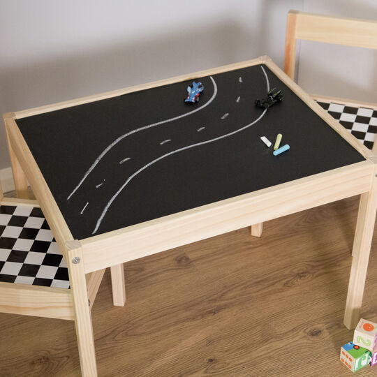 Klebefolie Tafelfolie schwarz image number null